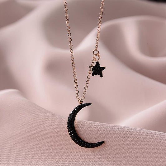 Moon Star Love Necklace