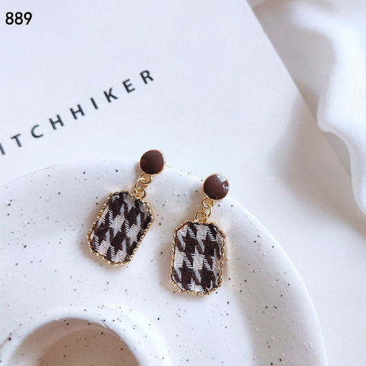 Vintage Statement Korean Earrings