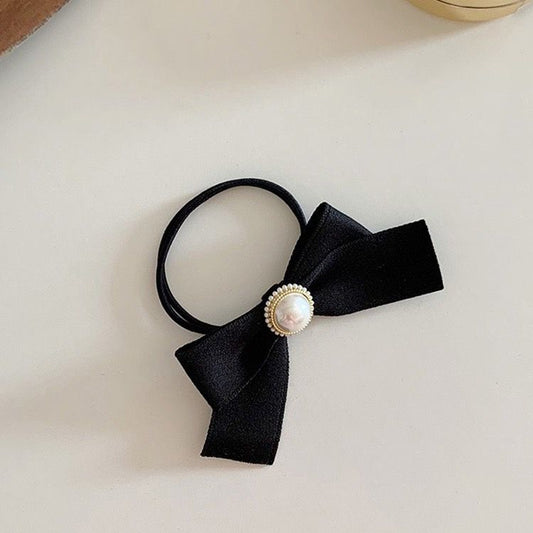 Black Bow Hairtie