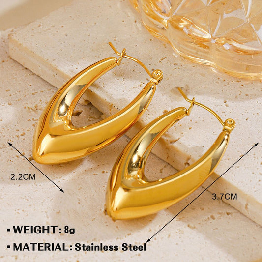 Effortless Essential Gold Earrings