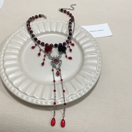 Incy Wincy Spider Necklace