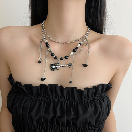 Grunge Guitar Strings Necklace