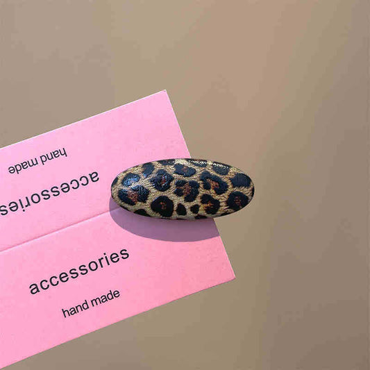 Printed Paws Hair Clip (small)
