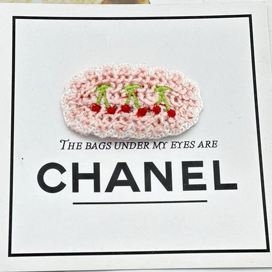 Pink Lullaby Crochet Hair Clip (Pack of 4)