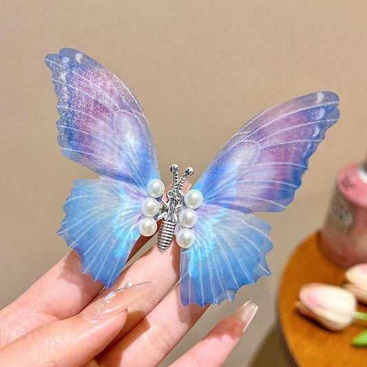 Purple Sparkle Hair Clip
