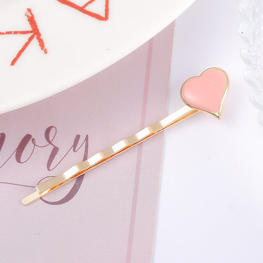 Pink Heartbeat Hair Clip