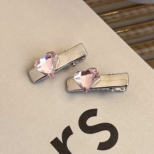 First Crush Pink Hair Clips (Pack of 2)