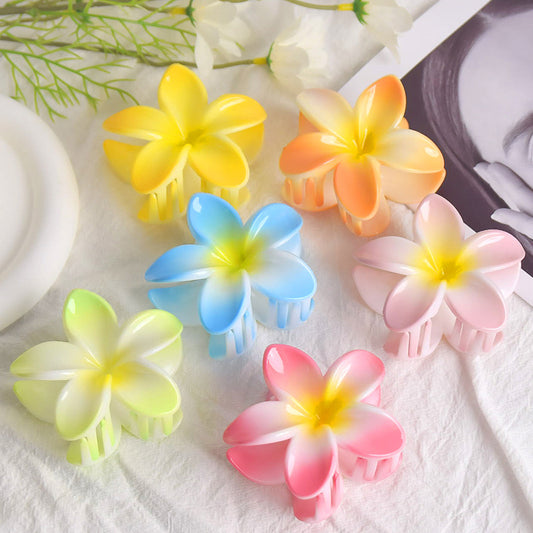 Trendy Island Floral Hair Claw