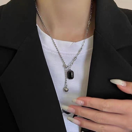 Silver Shadows Necklace