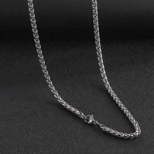 Silver Status Chunky Necklace (Unisex)
