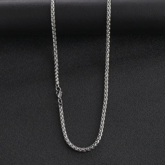 Silver Status Chunky Necklace (Unisex)