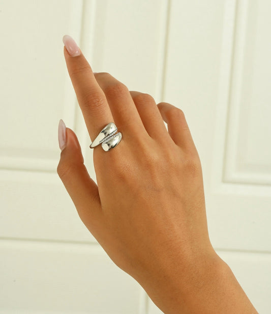 Icy Wifey Silver Ring
