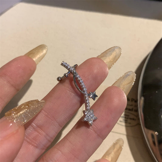 Starry Angel Ear-cuff (left ear, single piece)