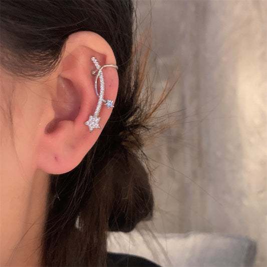 Starry Angel Ear-cuff (left ear, single piece)