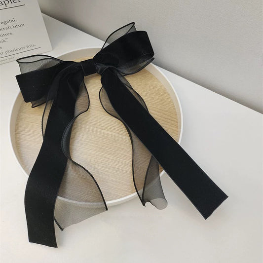 Velvet Veil Hair Bow