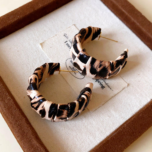 Drama Llama Hoop Earrings