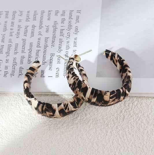 Drama Llama Hoop Earrings