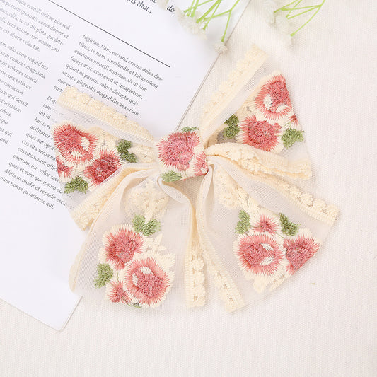 Señorita Blush Hair Bow