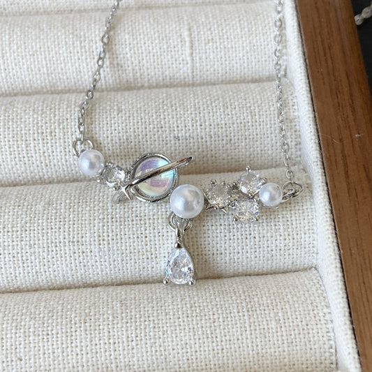 Interstellar Pearly Necklac