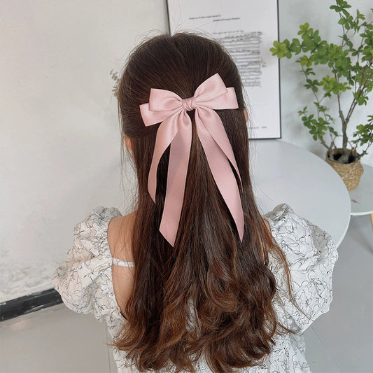 Pastel Dream Satin Hair Bow