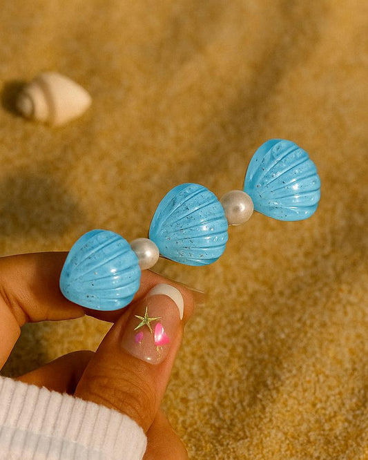 Mermaid Bluetini Pearl Hairclip