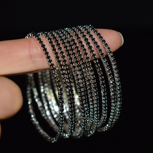 Beverly Hills Black Bracelet Set(⁠Pack of 5)