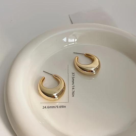 Keeping it Subtle Hoop Earrings