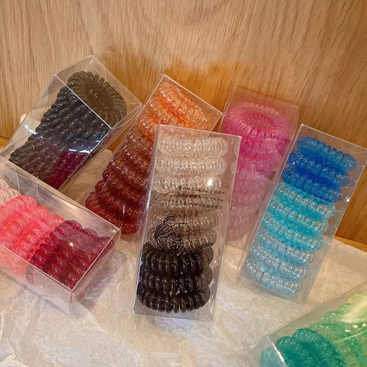 Soda Pop Spiral Hair Ties