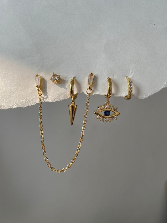 No nazars! Evil eye Earrings Combo