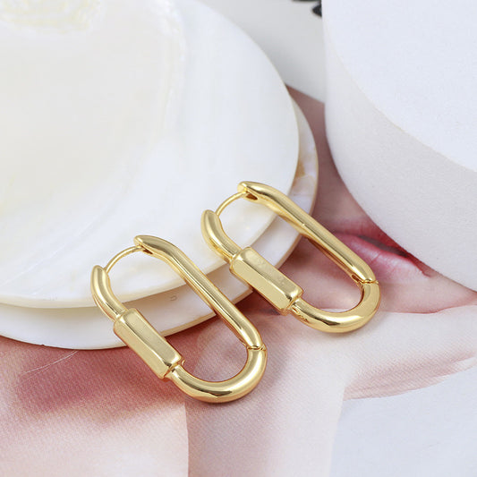 Audrey Hoop Earrings