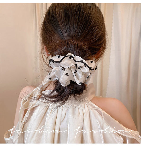 Dainty Parisian Sheer Scrunchie