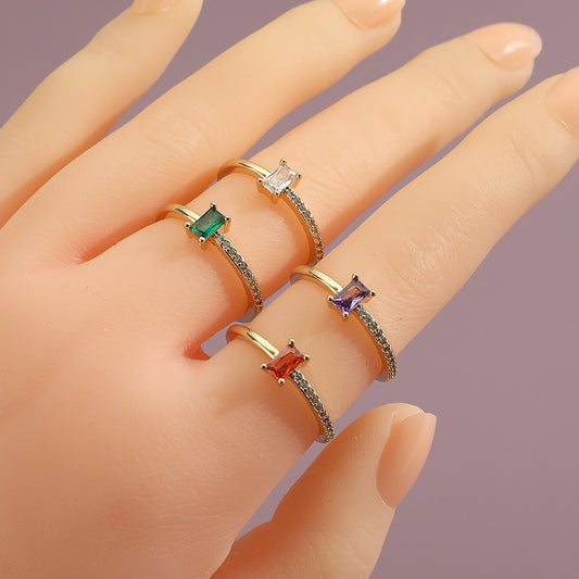 Amethyst Soft Glam Ring