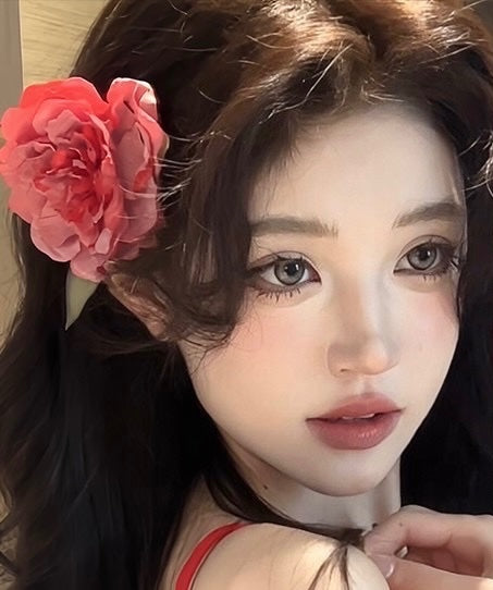 Ring around the roses! Hair clip