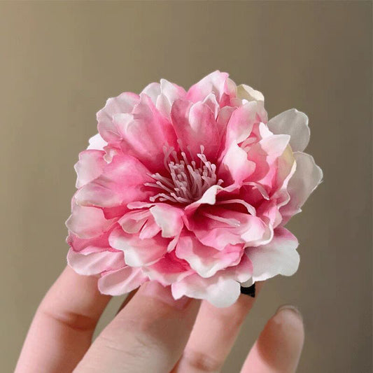 Rosy Romantic Hair Clip