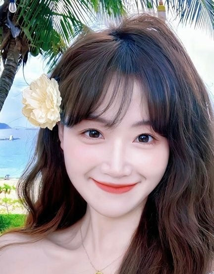 Timeless Ivory Rose Hair Clip