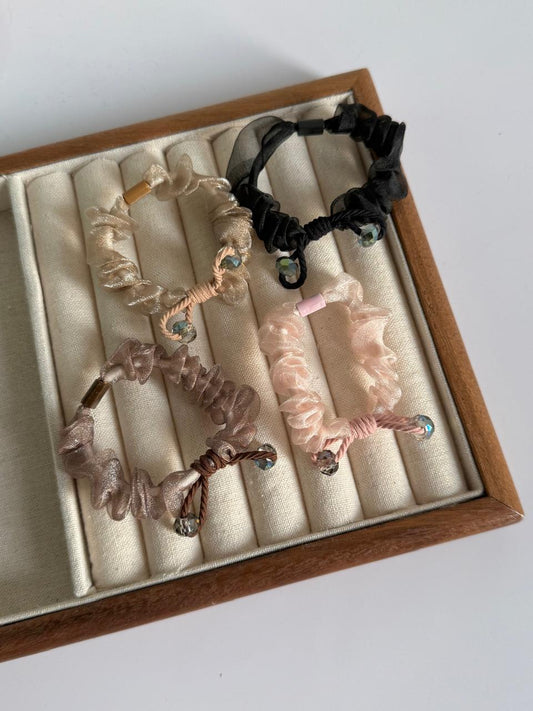 Pinterest Girly Scrunchie Combo (set of 4)
