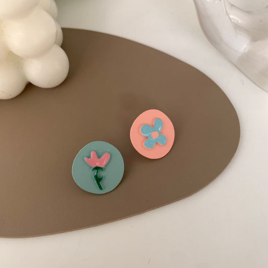 Pretty Picnic Mismatched Earrings