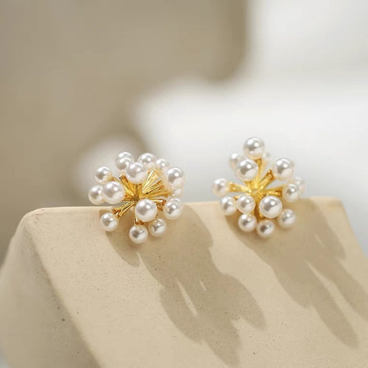 Porcupine Pearl Earrings