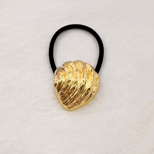 Oyster Statement Metal Hair Tie