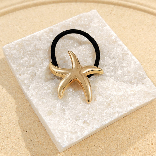 Beachy Statement Metal Hair Tie