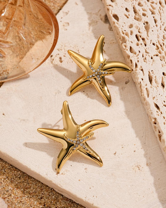 Echos of Starfish! Earrings