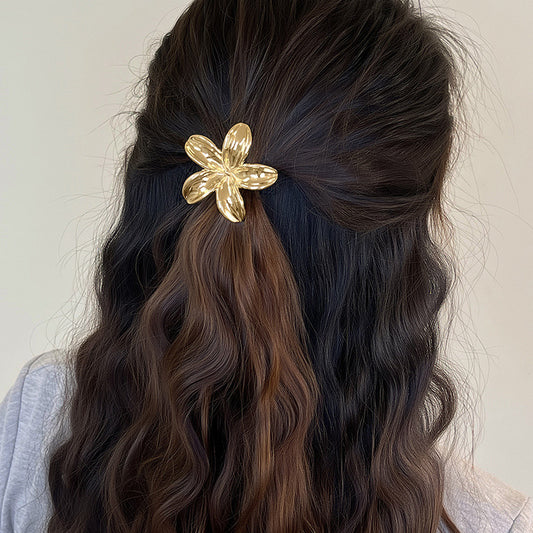 Daisy Statement Metal Hair Tie