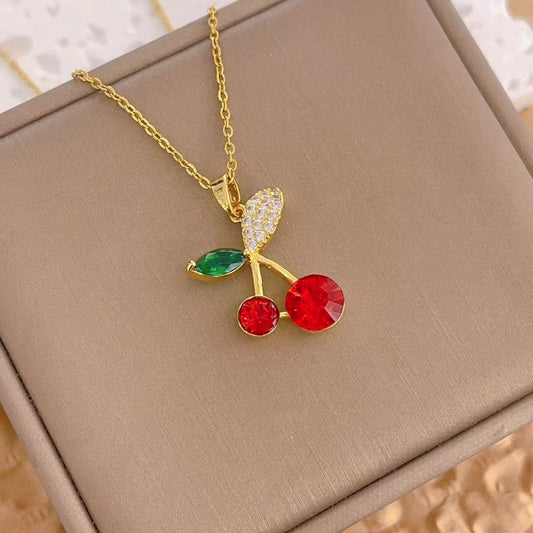Cherry on top! Pinteresty Necklace