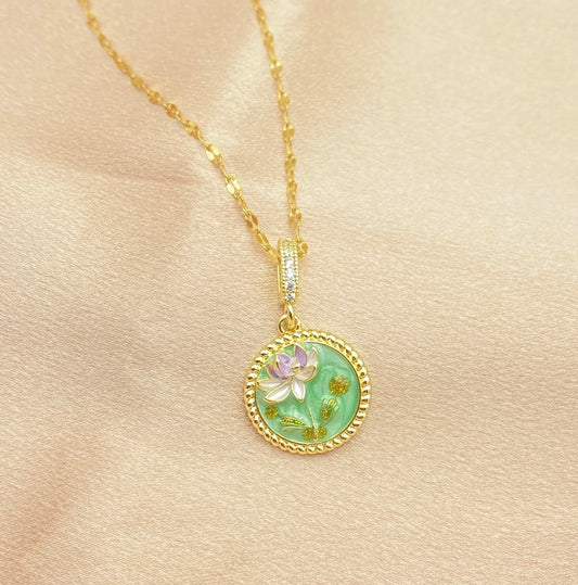 Poetic Meadows Vintage Necklace