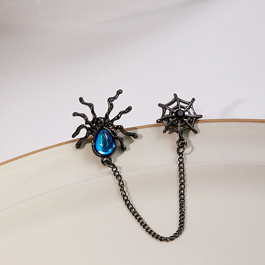 Dark Web! Spider Earcuff Earrings (1 piece)