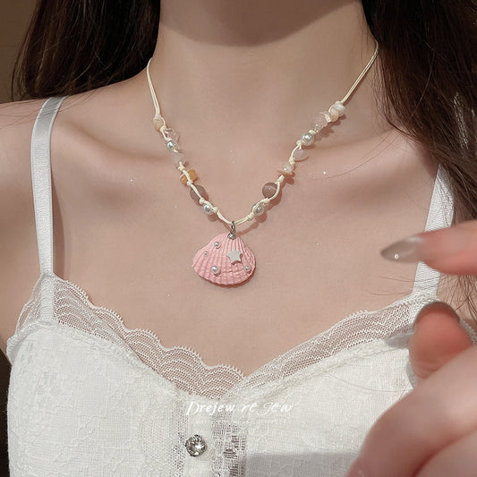 Pink Siren Necklace