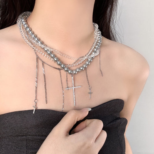 Twilight-Relic Multilayered Necklace