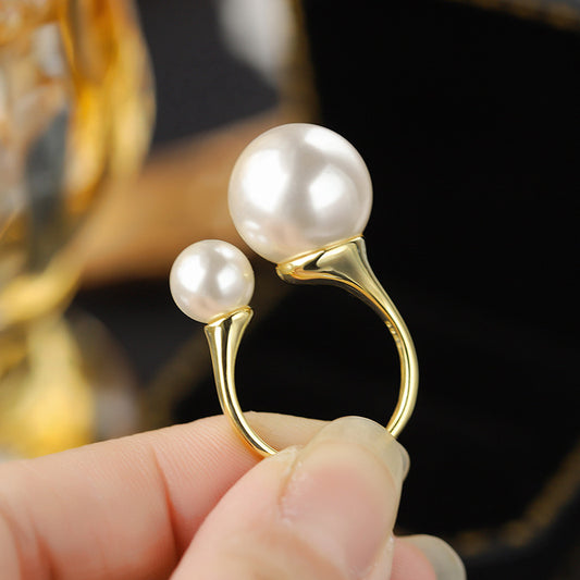 Pair of Pearl Ring