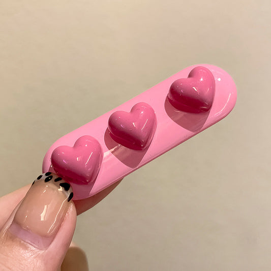 Pink n Hearty Hair clips (Pack of 2)