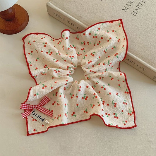 Summer Fling Cherry Scrunchie